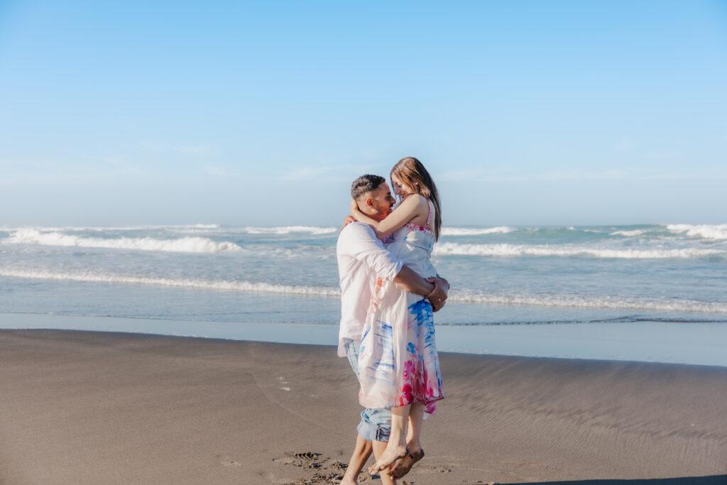 Candid couple photography Karekare pre-wedding shoot Illest Productions